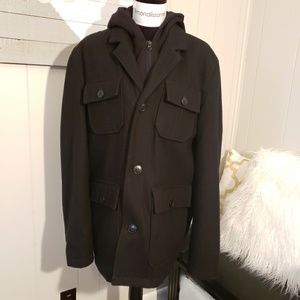 Men's Guess Factory Mackson Solid Coat